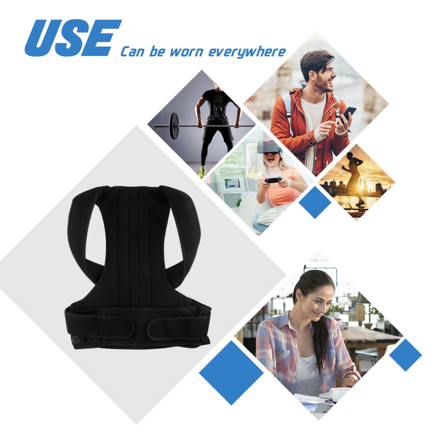 Adjustable Adult Corset Back Posture Corrector