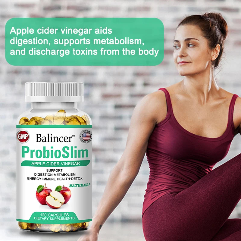 Cápsulas de Vinagre de Manzana – Detox, Metabolismo y Digestión