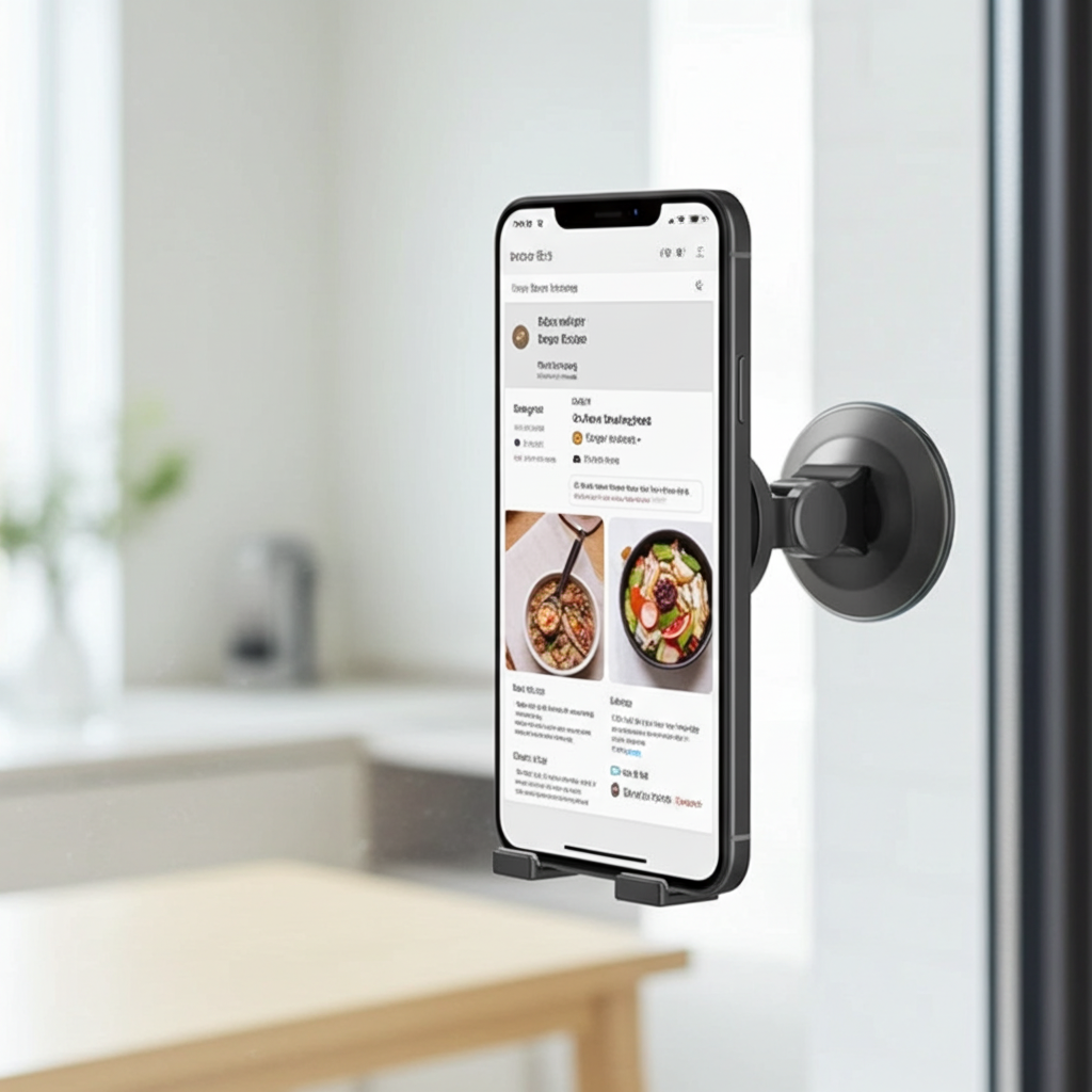 Soporte Magnético Doble Cara con MagSafe – Rotación 360° y Agarre de Dedo para iPhone
