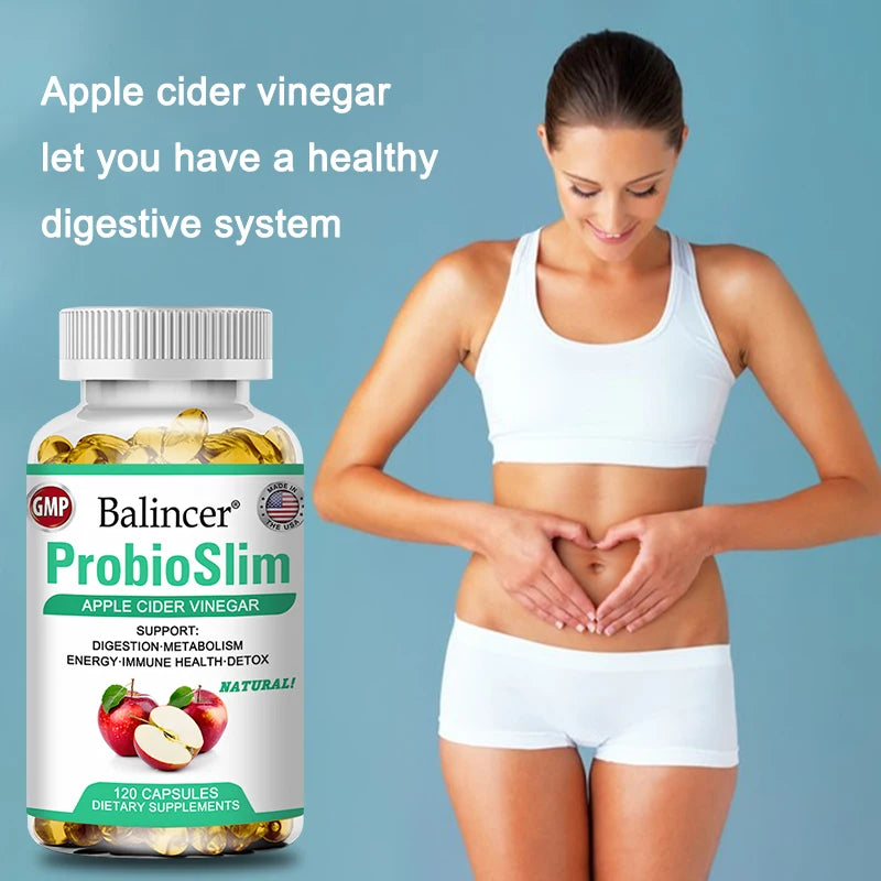 Cápsulas de Vinagre de Manzana – Detox, Metabolismo y Digestión