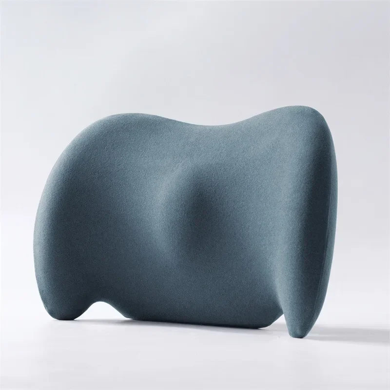 Car Driver Pillow Memory Foam Lumbar Cushion Seat Supports Car Waist Support Cushion Lumbar Support Pillow Interior Accessories