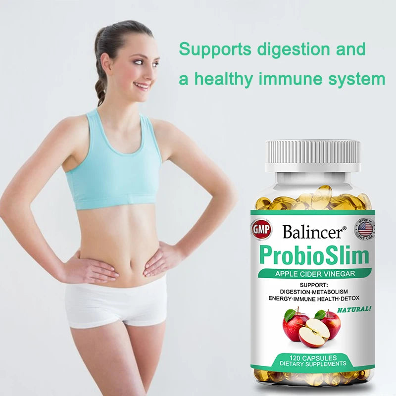 Cápsulas de Vinagre de Manzana – Detox, Metabolismo y Digestión