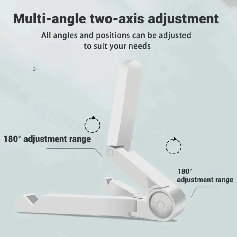 Folding Portable Tablet Phone Triangular Phone Stand Easy to Carry Mobile Phone Fixed Tablet Stand for Ipad Stand