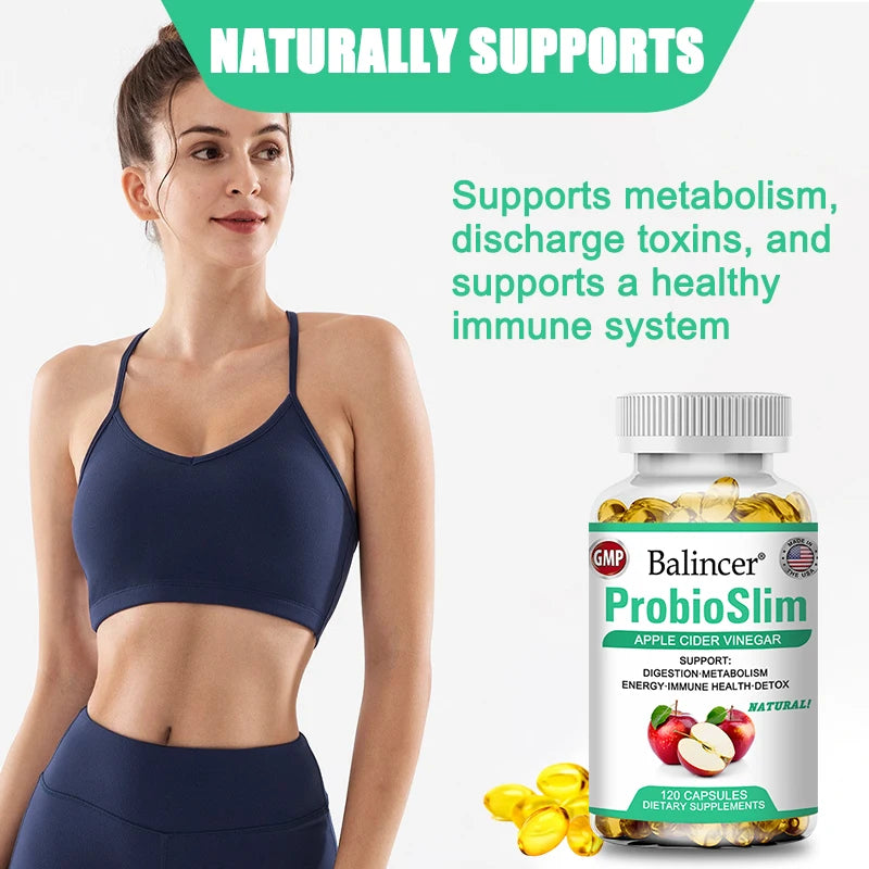 Cápsulas de Vinagre de Manzana – Detox, Metabolismo y Digestión