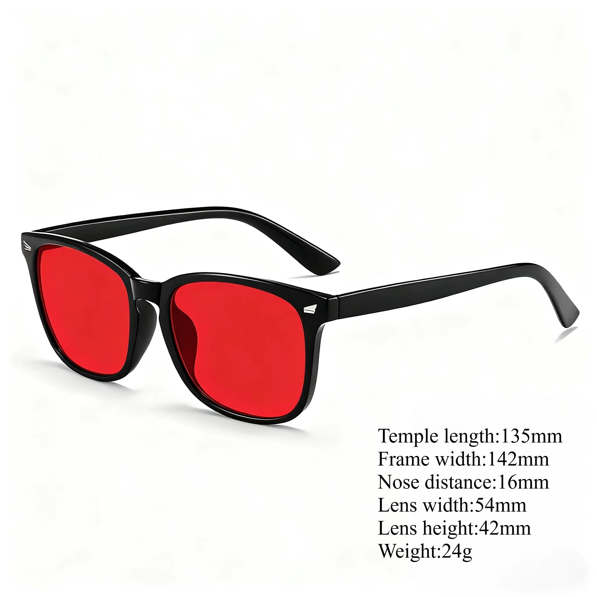 Blue Light Glasses Men Sleep Glasses for Blue Light Blocking Red Lens for Computer Gaming Reduce Eyestrain Bluelight Glasses
