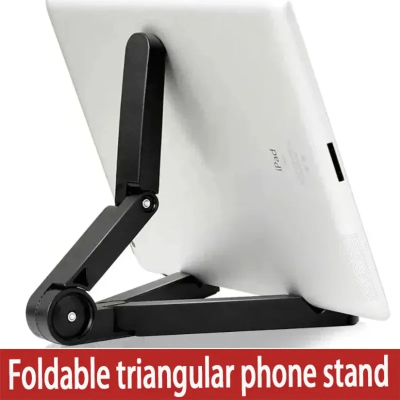 Folding Portable Tablet Phone Triangular Phone Stand Easy to Carry Mobile Phone Fixed Tablet Stand for Ipad Stand