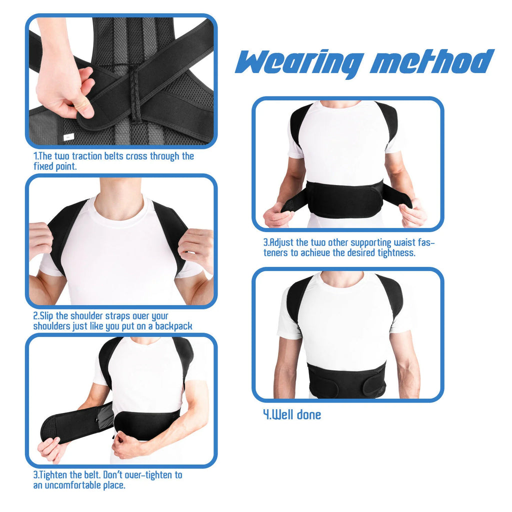 Adjustable Adult Corset Back Posture Corrector