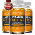 Vitamina D3 K2 – 20,000 IU para Huesos Fuertes, Absorción de Calcio y Salud Cardiovascular
