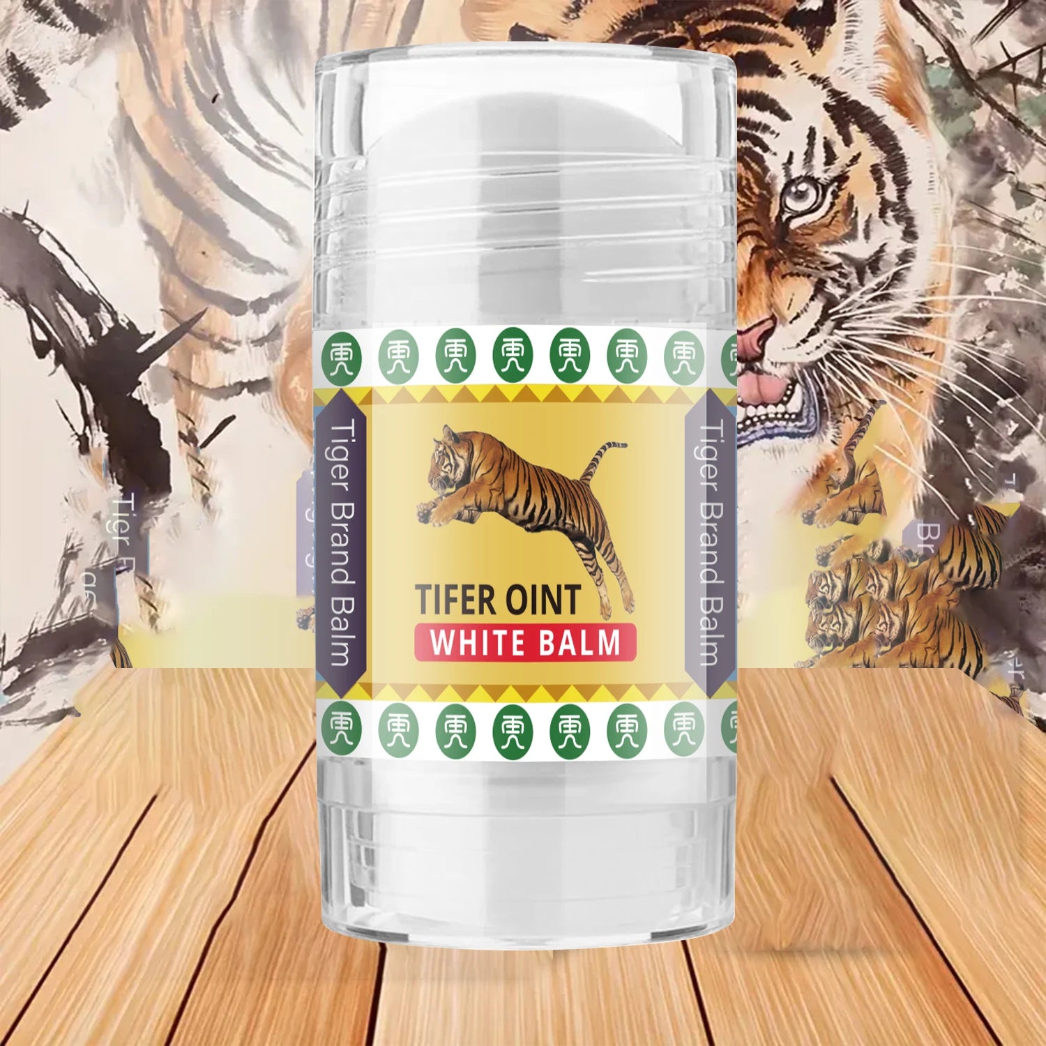 Crema Masaje Tiger Body – con Vitamina E y Aceite de Oliva, Hidratación Profunda sin Residuo Graso