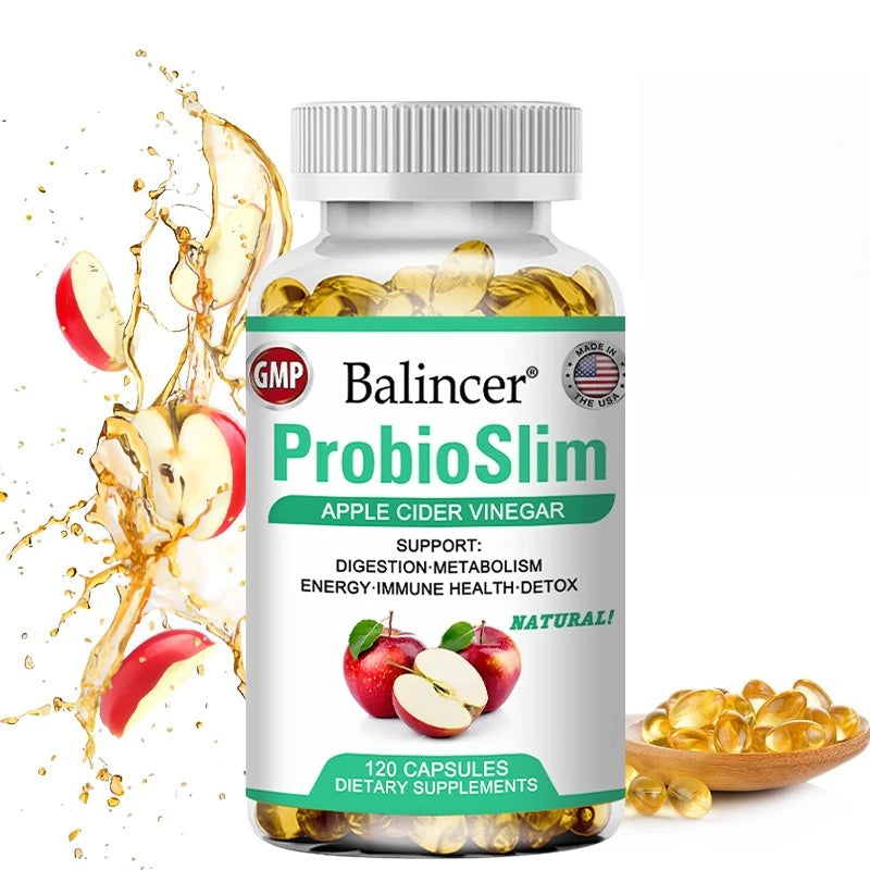 Cápsulas de Vinagre de Manzana – Detox, Metabolismo y Digestión