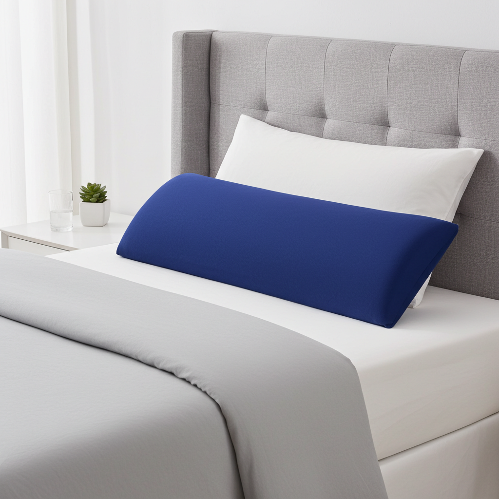 Almohada Lumbar para Dormir – Soporte para Espalda Baja, Embarazo y Descanso